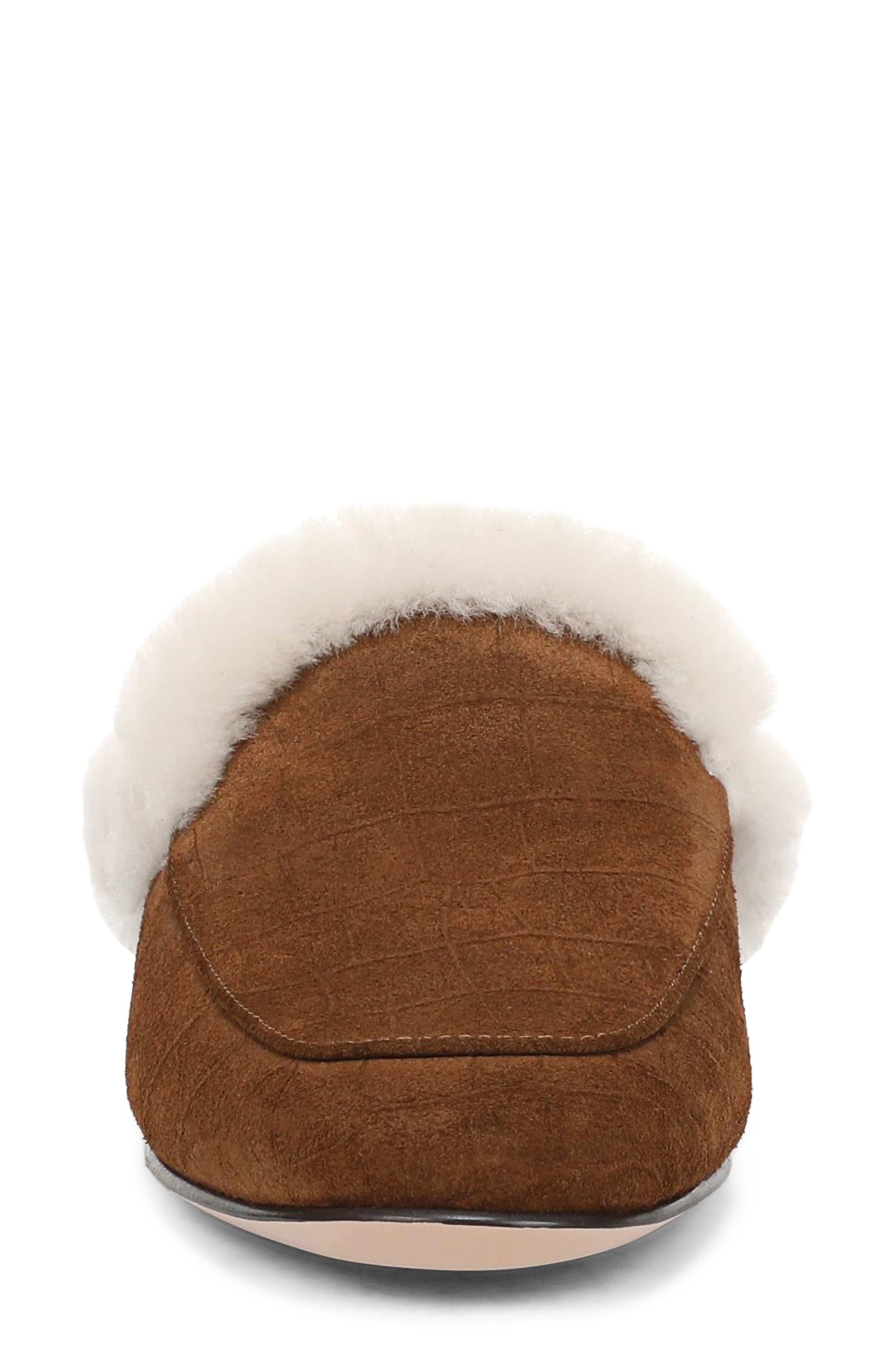 Yvette Wool Mule, Alternate, color, SADDLE/ CREAM