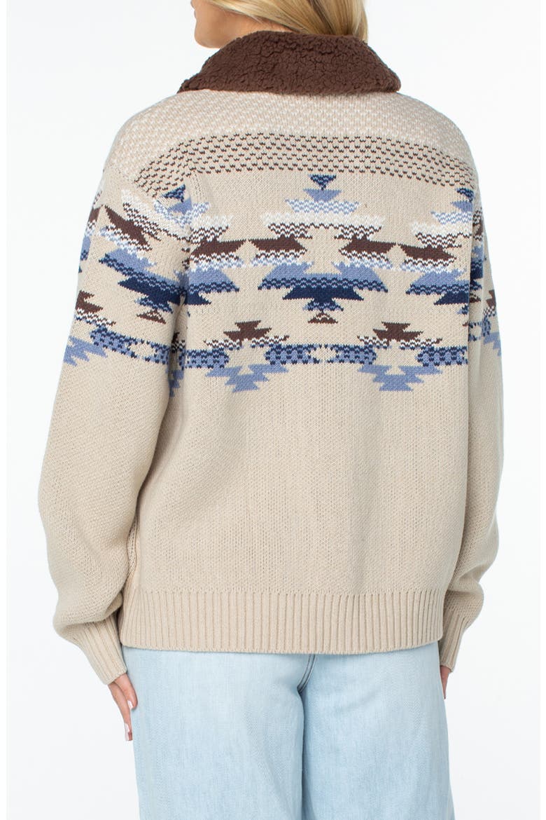 Wildwood Zip Sweater, Alternate, color, DOESKIN