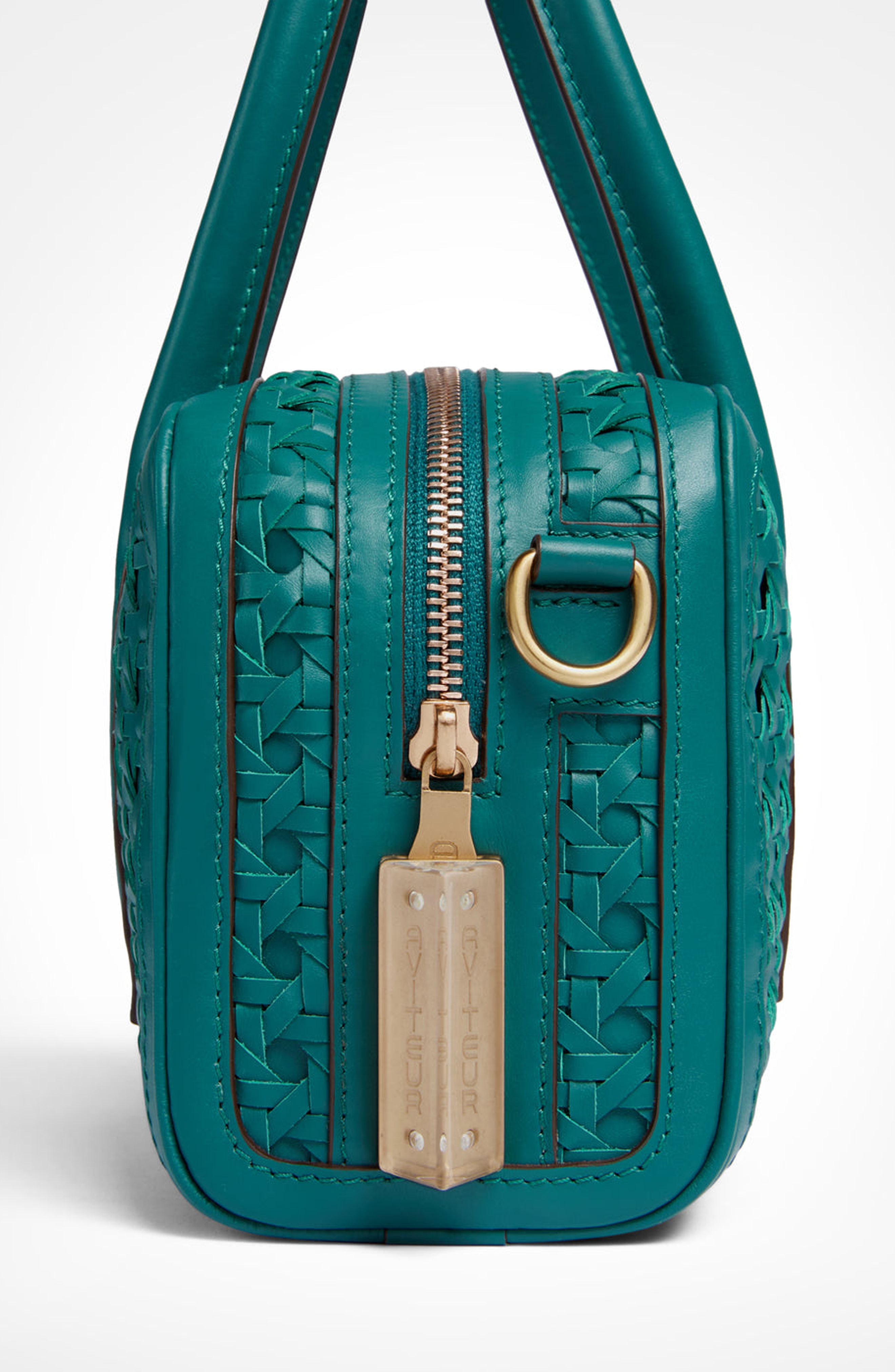 Cristallino Handbag, Alternate, color, Teal