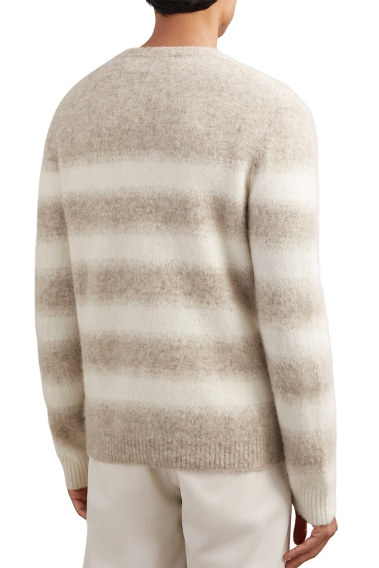 Piers Wool & Alpaca Blend Sweater, Alternate, color, OATMEAL/WHITE