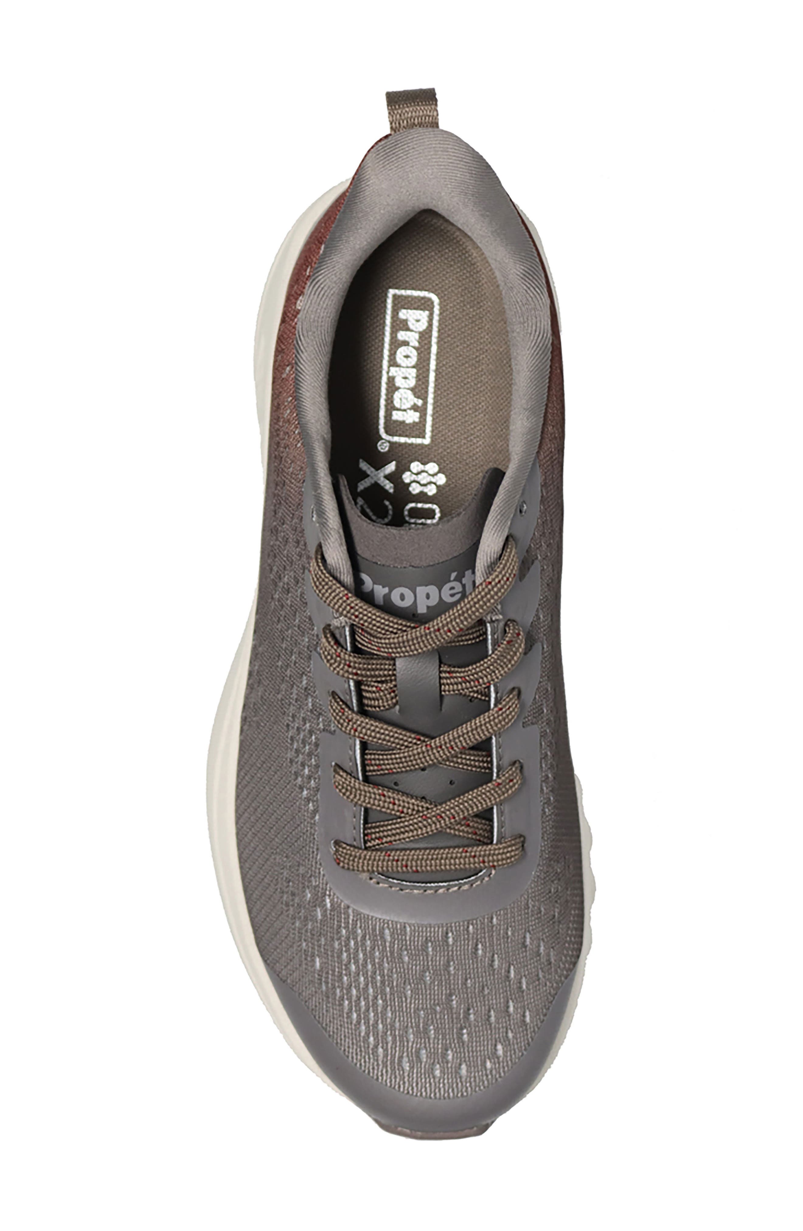 Propet One Evolve Walking Sneaker, Alternate, color, MOREL/ AMBER