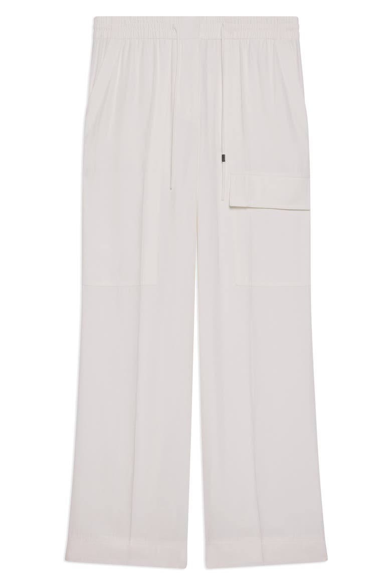 Woven Cargo Pants, Alternate, color, IVORY