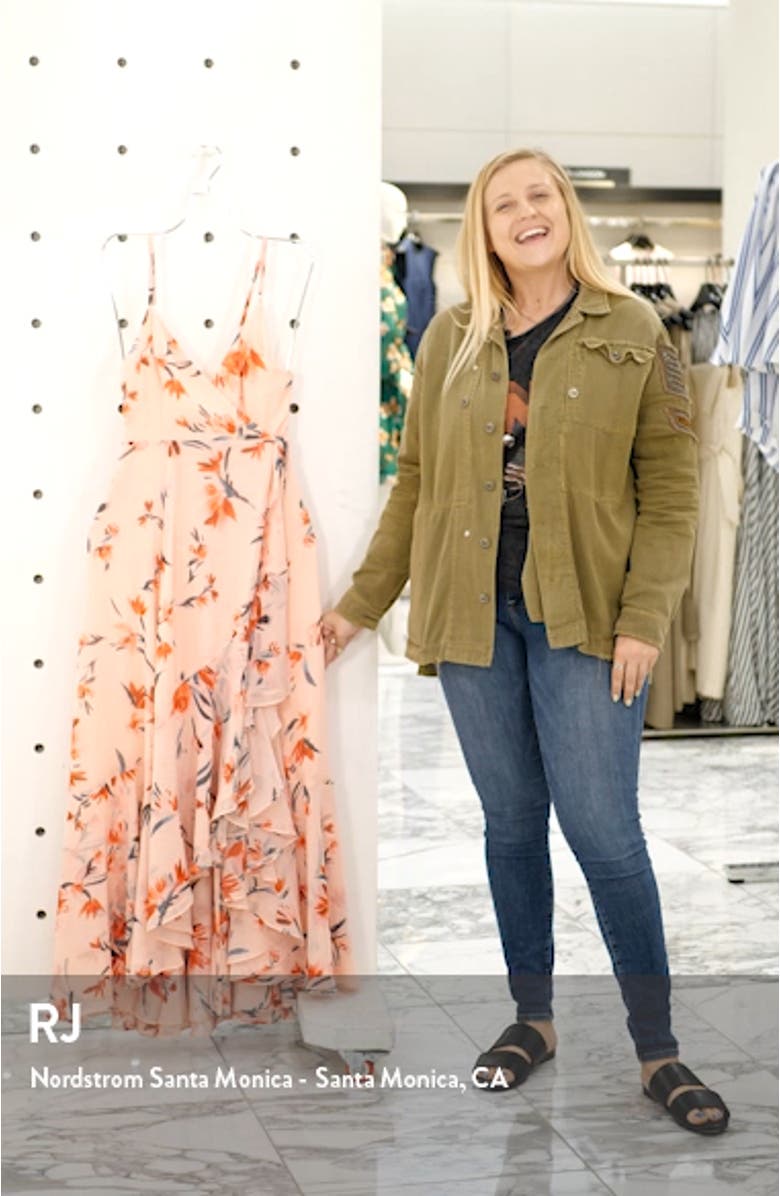 The Rosalia High/Low Wrap Dress, sales video thumbnail