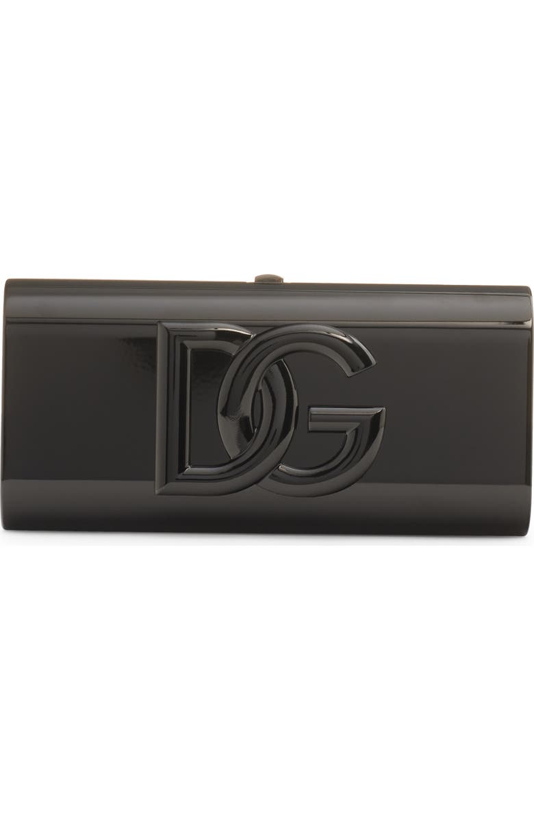 Dolce&Gabbana DG Logo Box Clutch, Main, color,