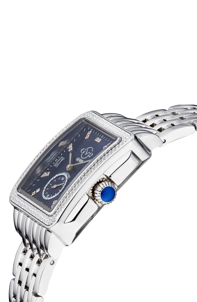 GV2 Bari Mother of Pearl Diamond Bracelet Watch, 34mm x 30mm  display picture 3