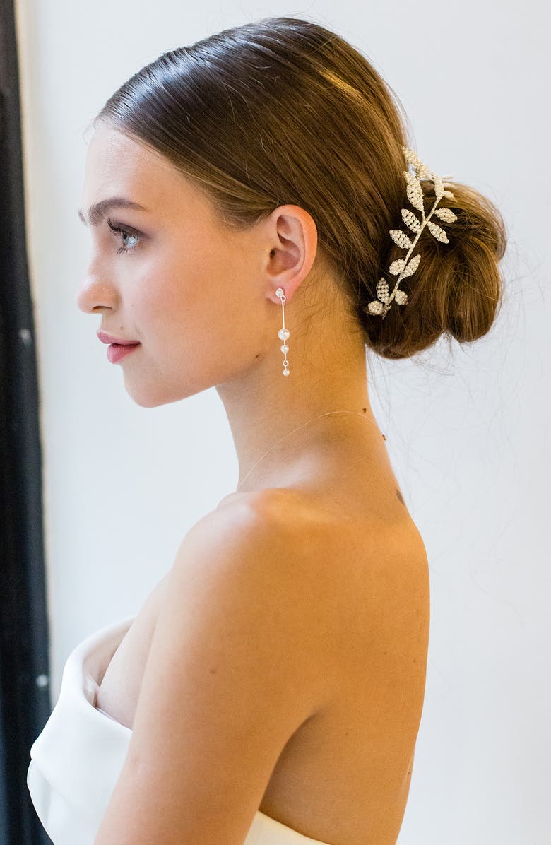 Brides & Hairpins Hestia Beaded Halo Comb, Alternate, color, 