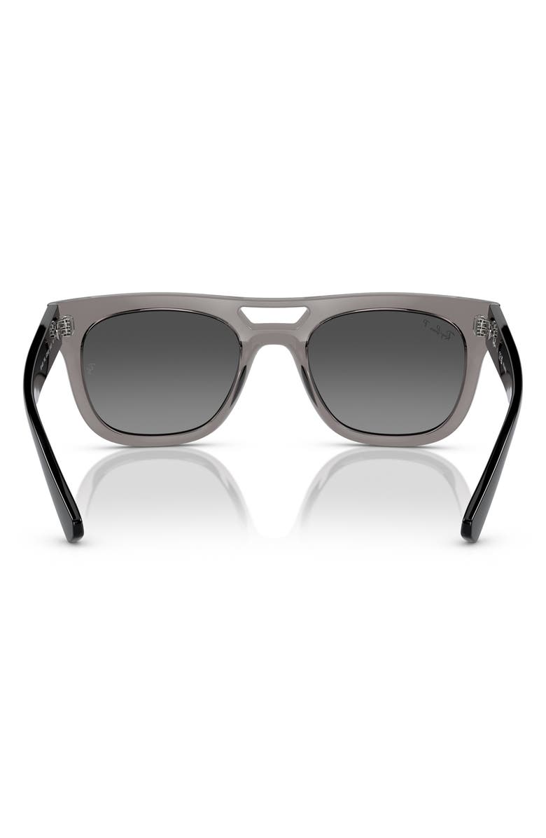 Ray-Ban Phil 54mm Gradient Polarized Square Sunglasses, Alternate, color, 