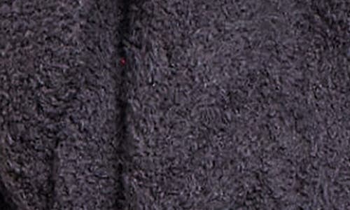 Barefoot Dreams ® Cozychic® Cable Stitch Hooded Scarf In Black
