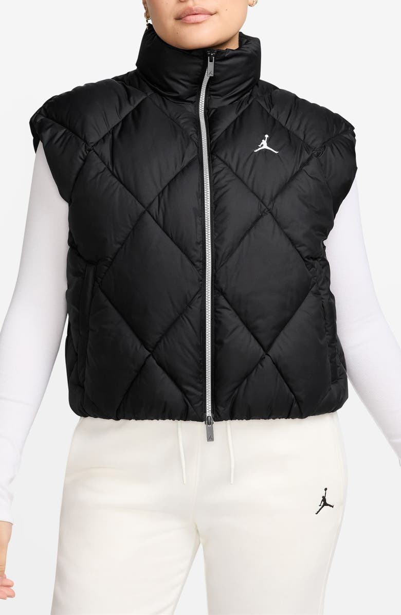Jordan Brooklyn Therma-FIT Quilted Puffer Vest, Main, color, 