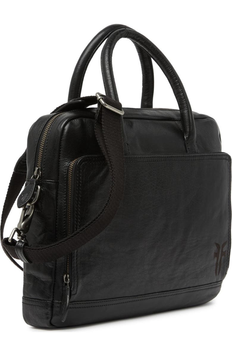 Frye Leather Briefcase, Alternate, color,