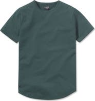 Cuts AO Curve Hem Cotton Blend T-Shirt