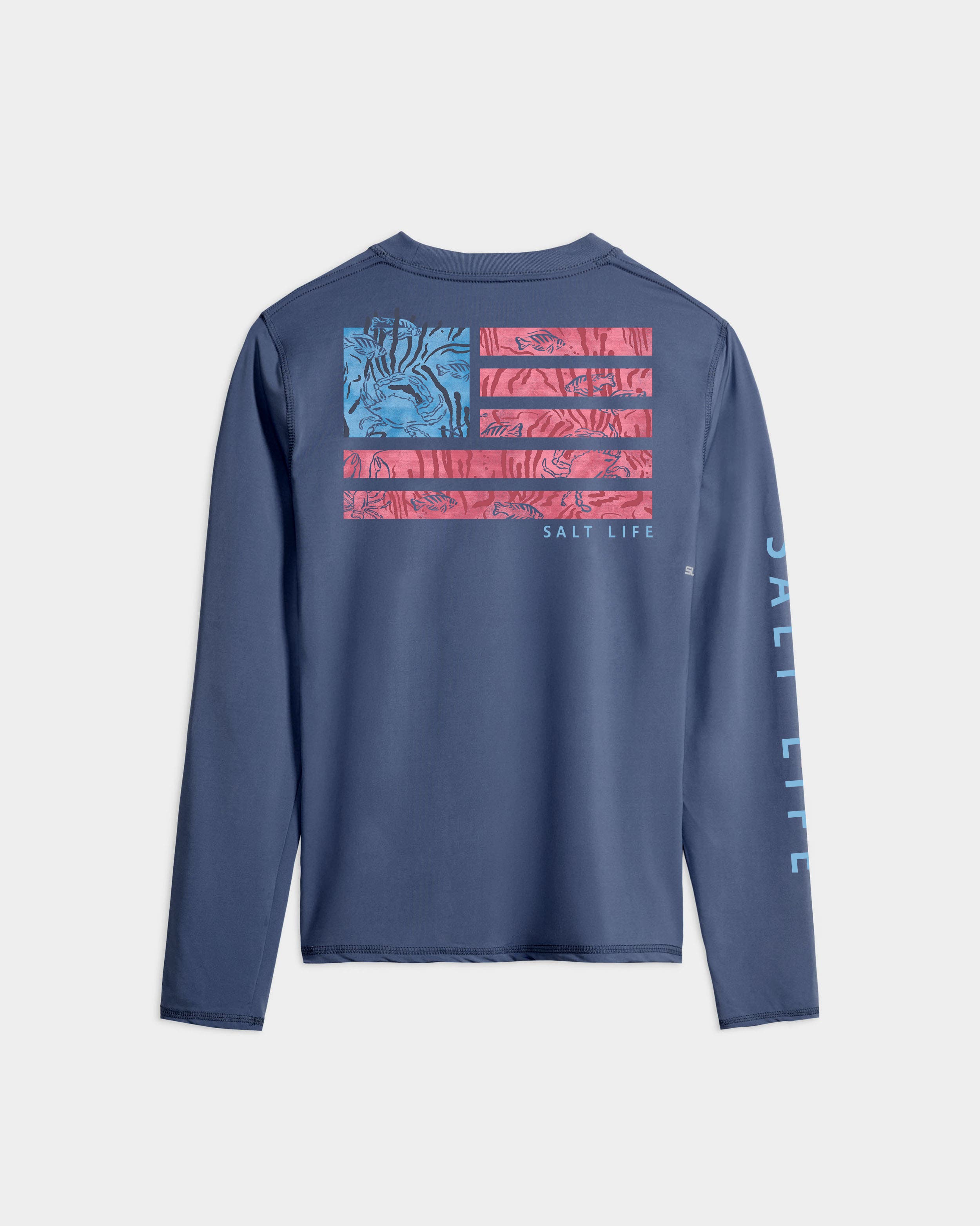 Coral Life Flag Performance Long Sleeve Tee - image 4