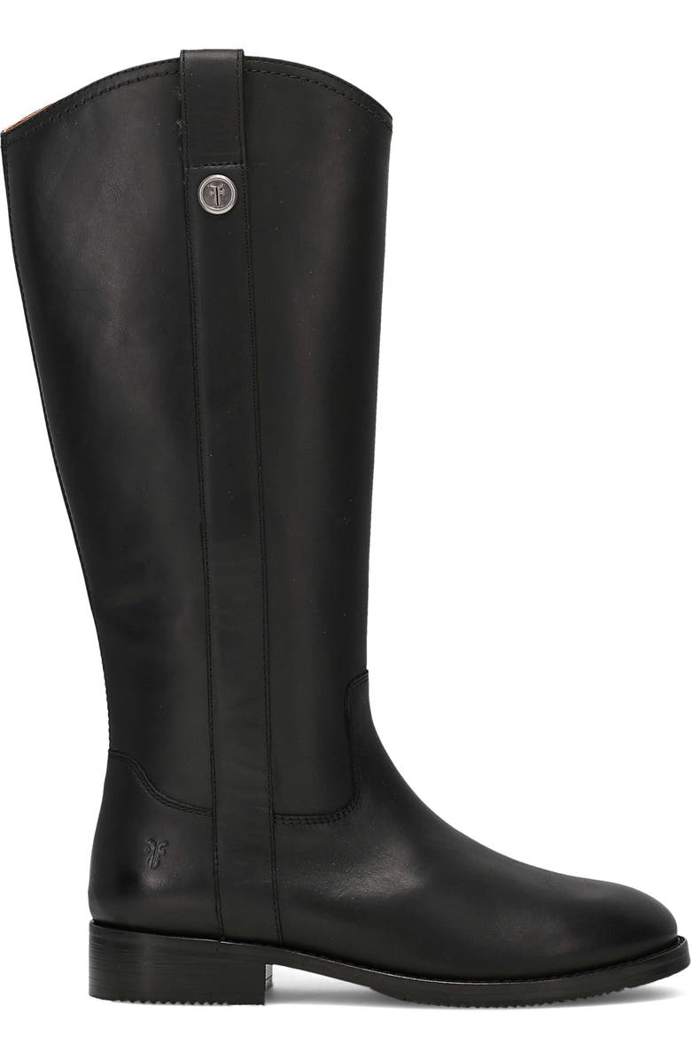 Frye Melissa Button Tall Boot, Alternate, color, Black