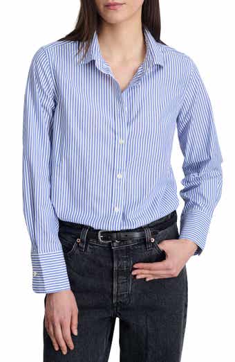 Alex Mill Val Stripe Poplin Button-Up Shirt