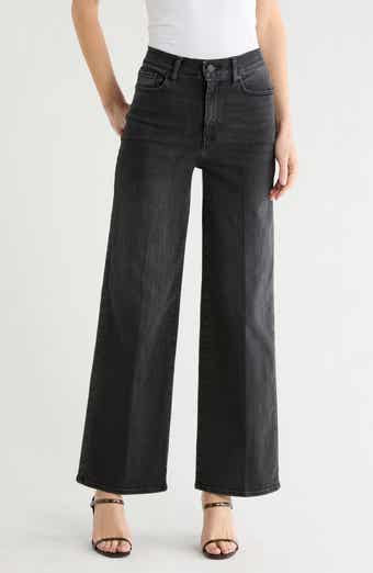 FRAME The High Waist Wide Leg Jeans
