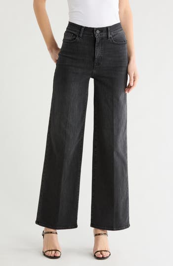FRAME The High Waist Wide Leg Jeans in Nolita at Nordstrom Rack, Size 23
