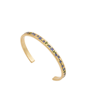 Fable England Forget Me Not Gold Bangle