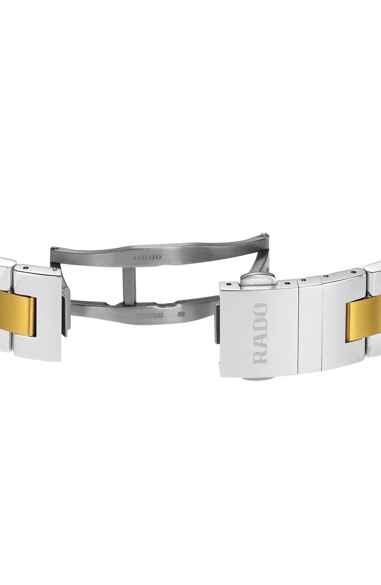 RADO HyperChrome Chronograph Bracelet Watch, 44.9mm, Alternate, color, Green