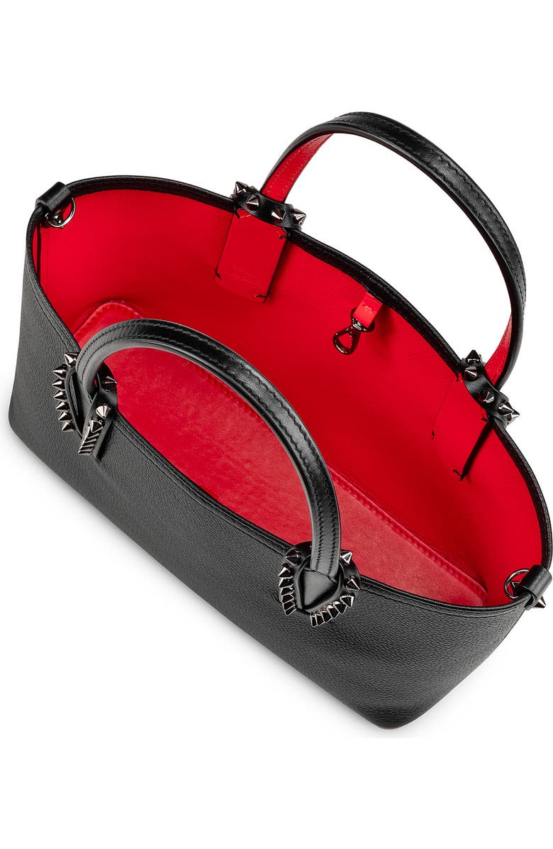 Christian Louboutin Mini Cabata Empire Calfskin Tote, Alternate, color,