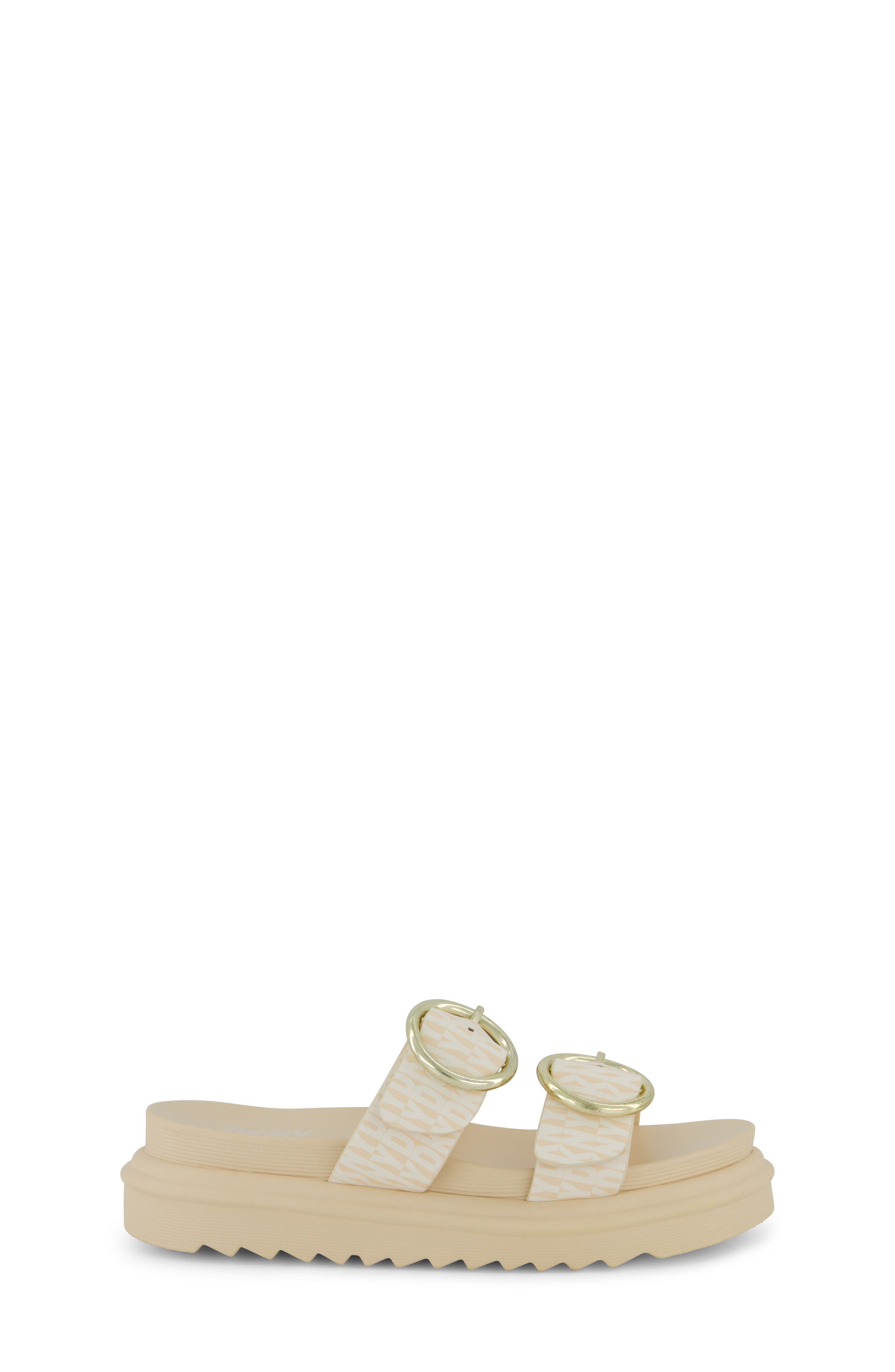 Kids' Lucile Slide Sandal, Alternate, color, CREAM