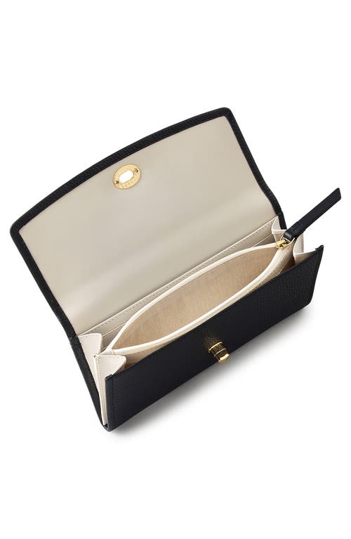 Radley Carpenter Yard Large Flapover Wallet In Black