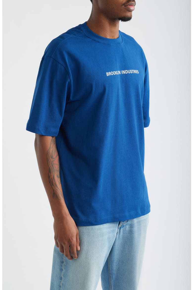 Graphic T-Shirt, Alternate, color, NAVY PEONY