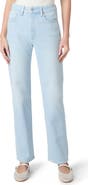 PAIGE Stevie High Waist Straight Leg Jeans