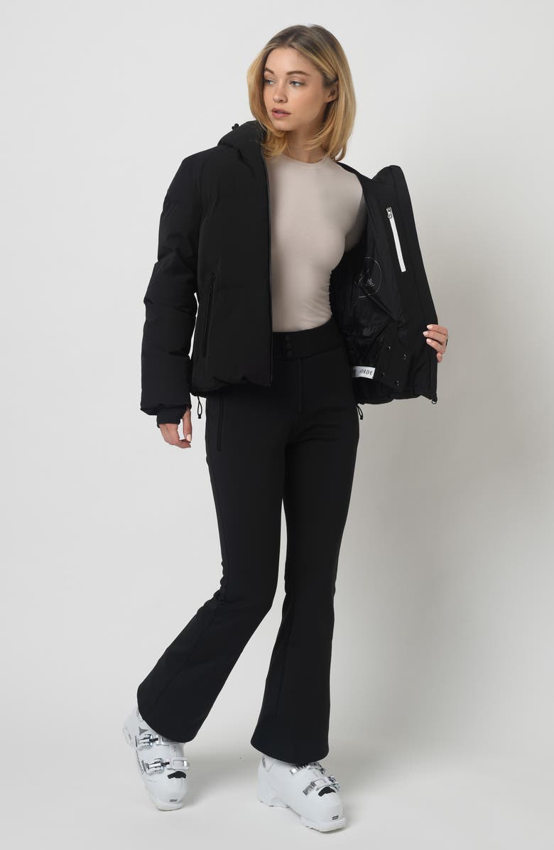JORDE Poppy Ski Jacket, Alternate, color, Black