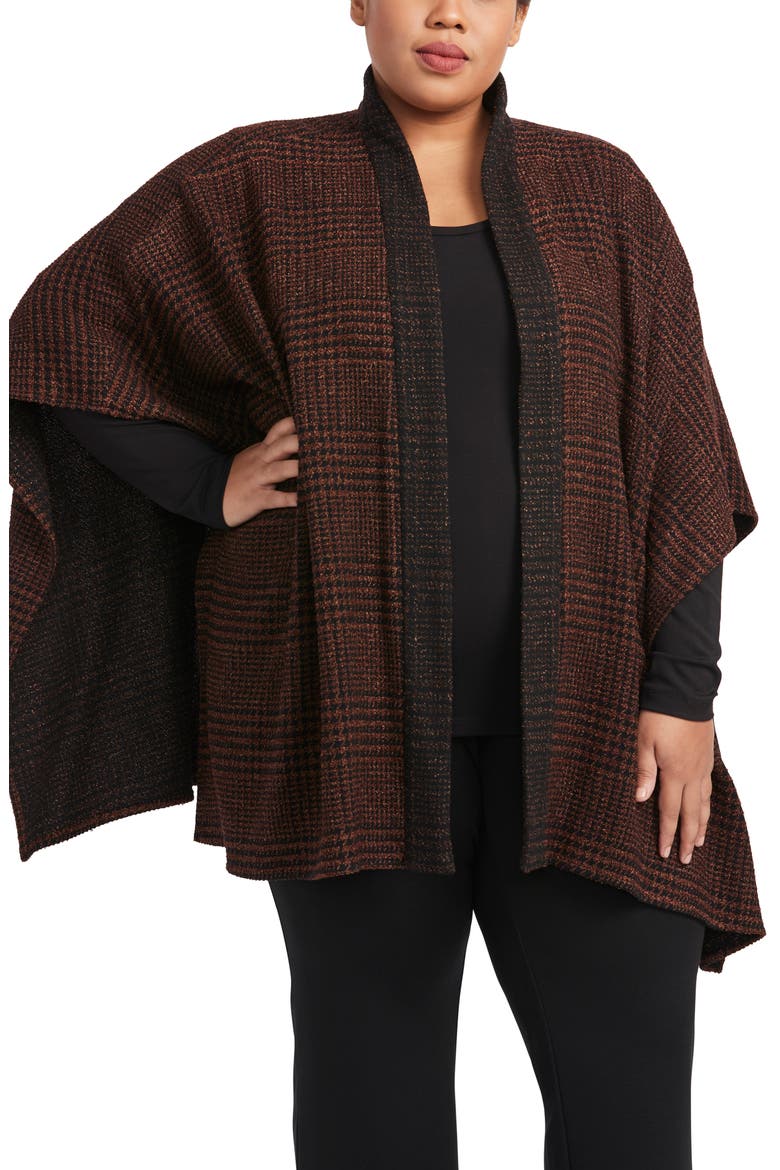 Nancy Poncho, Main, color, RUST