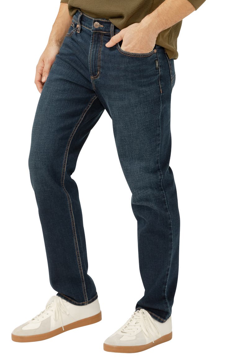Eddie Athletic Fit Tapered Jeans, Alternate, color, TWISTER