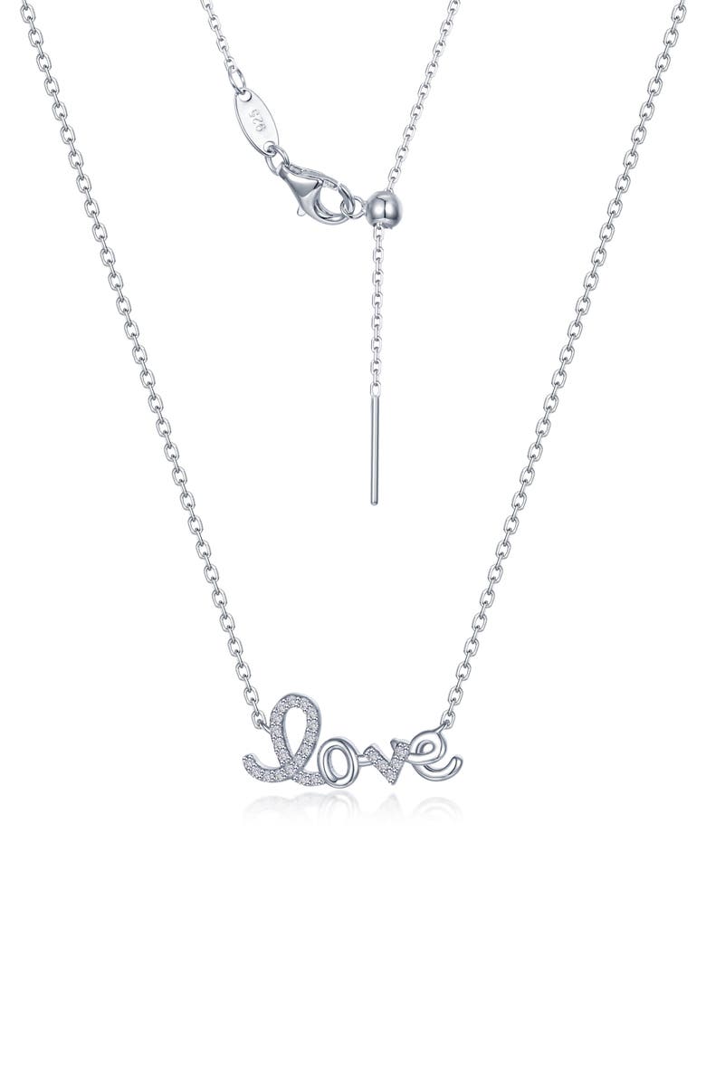 Lafonn Love Keepsake Pendant Necklace, Main, color,