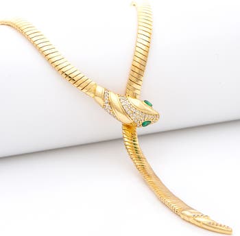 Snake Lariat Necklace