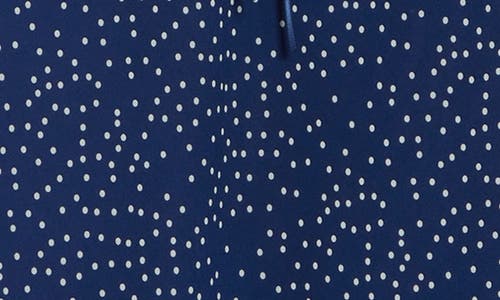 Lush Lace Trim Puff Sleeve Empire Waist Midi Dress In Blue