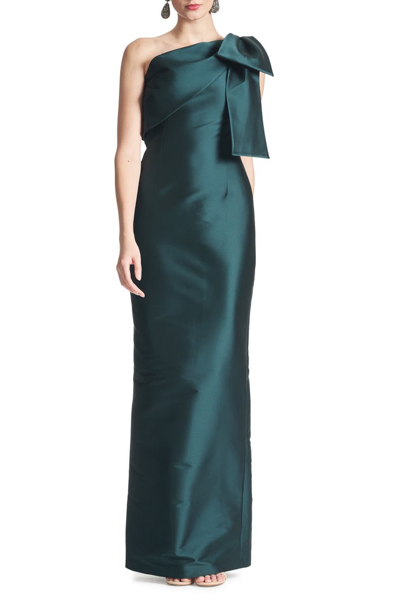 Sachin & Babi Bonnie One-Shoulder Gown, Main, color, 