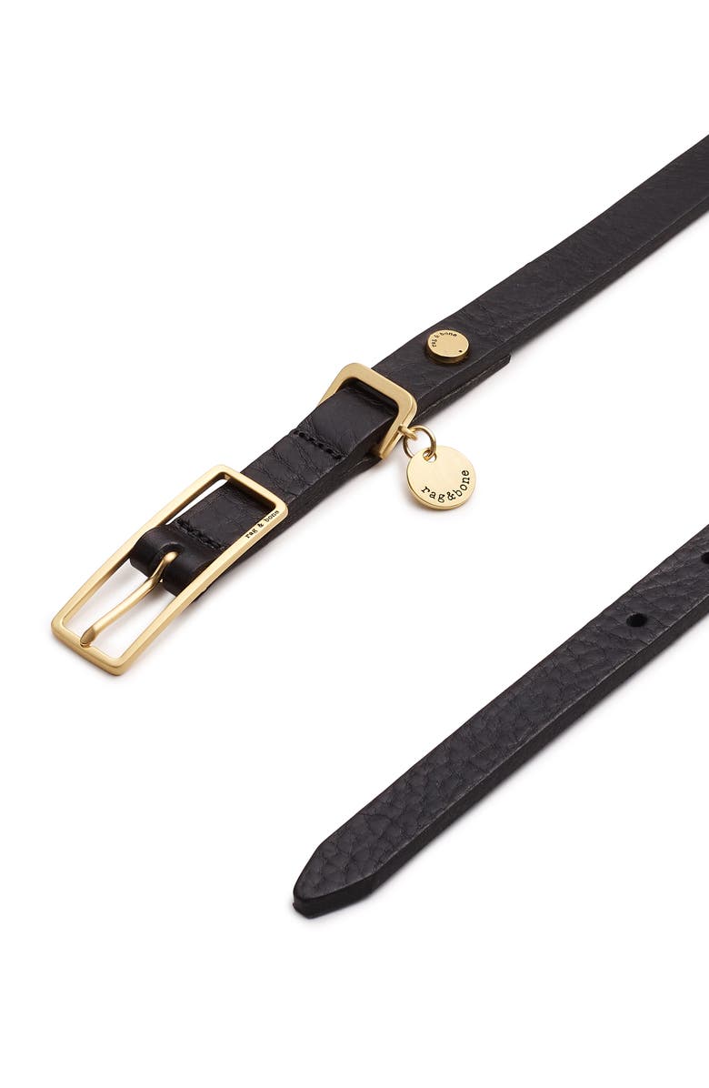 rag & bone Baby Rebound Leather Belt, Alternate, color,