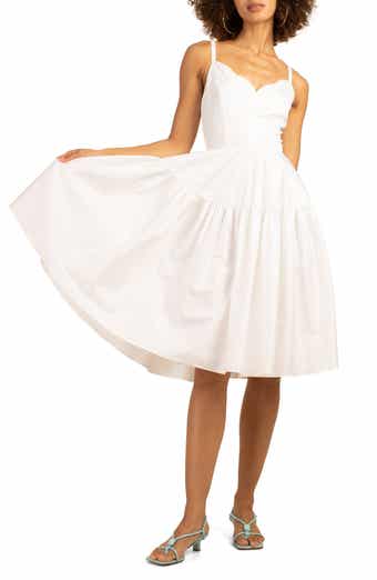 Trina Turk Bask Tiered Fit & Flare Dress