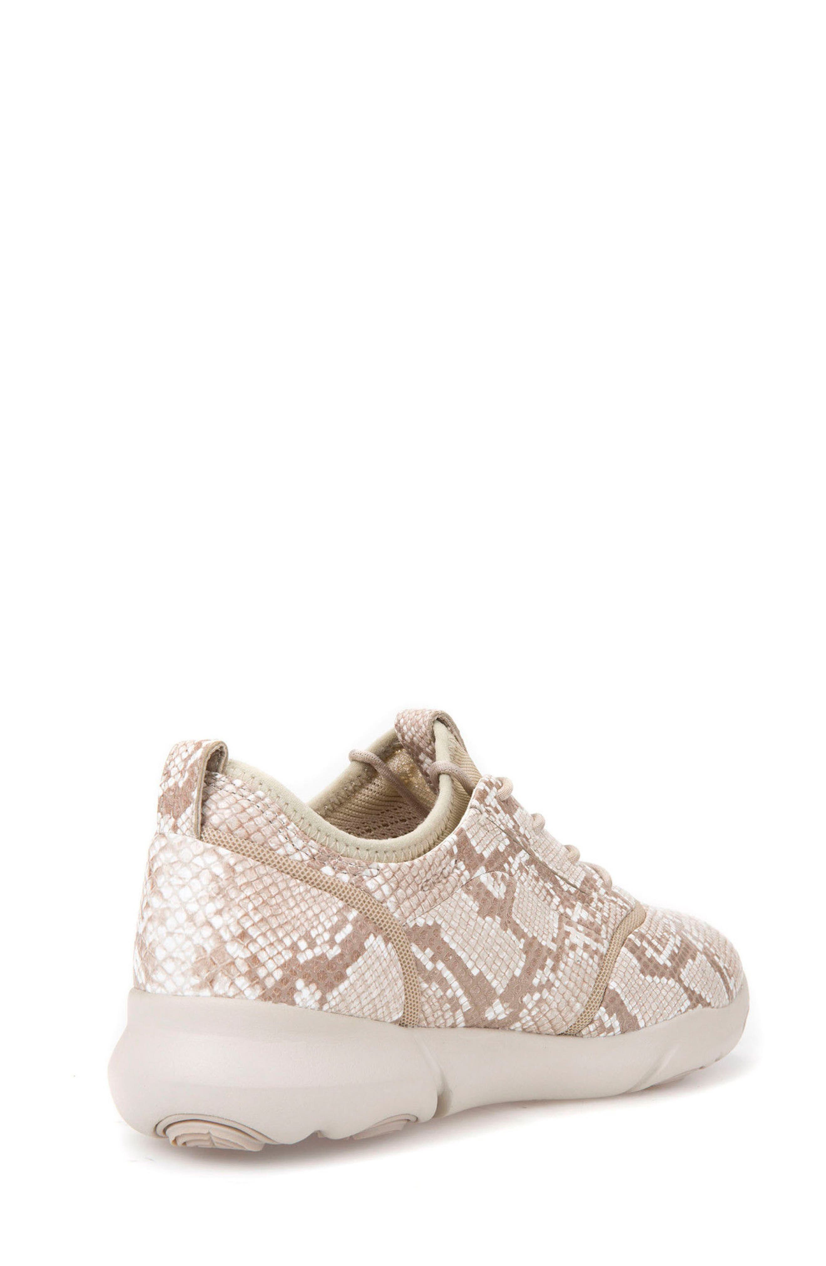 Geox Nebula S 1 Python Embossed Sneaker, Alternate, color, 