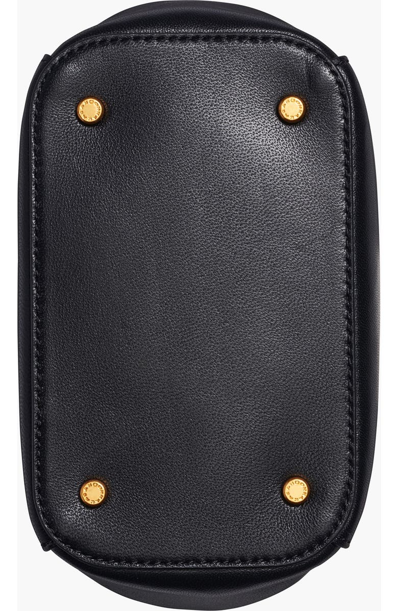 Donna Karan New York Gingham Crossbody, Alternate, color, Blk/Gold