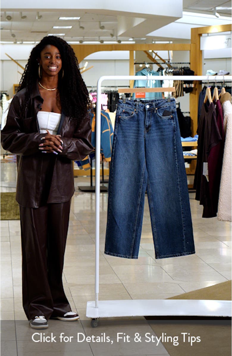 Siena High Waist Wide Leg Jeans, sales video thumbnail