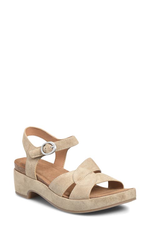 Capri Ankle Strap Platform Sandal (Women)