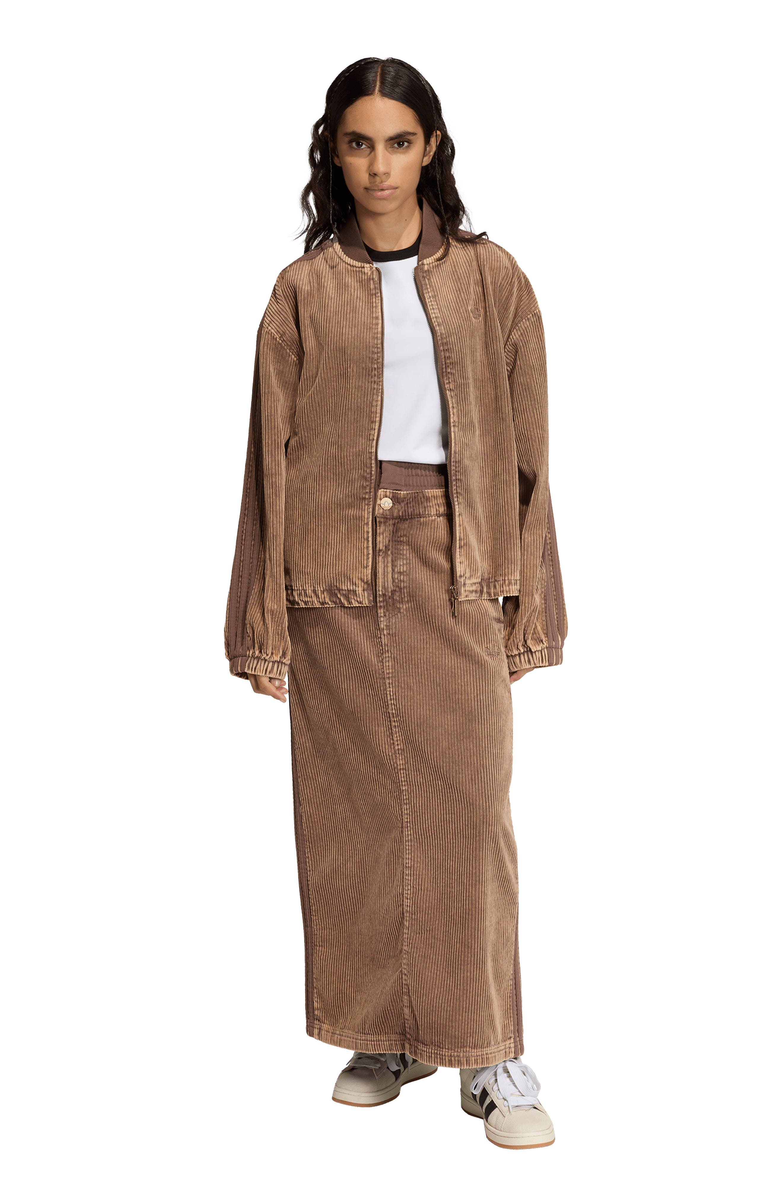 adidas Originals Cotton Corduroy Jacket (Women) | Nordstrom