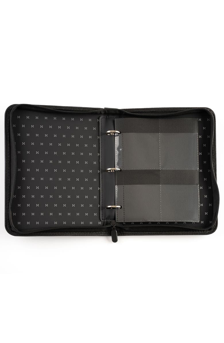 Hibana Jewelry Storage Travel Edition Sage Green Zipper Binder, For 20 Pieces, Alternate, color, 