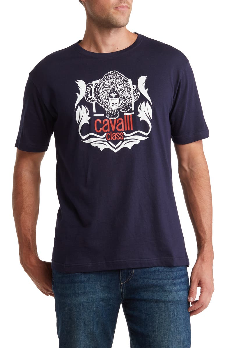 Cavalli Class Graphic T-Shirt, Main, color, 