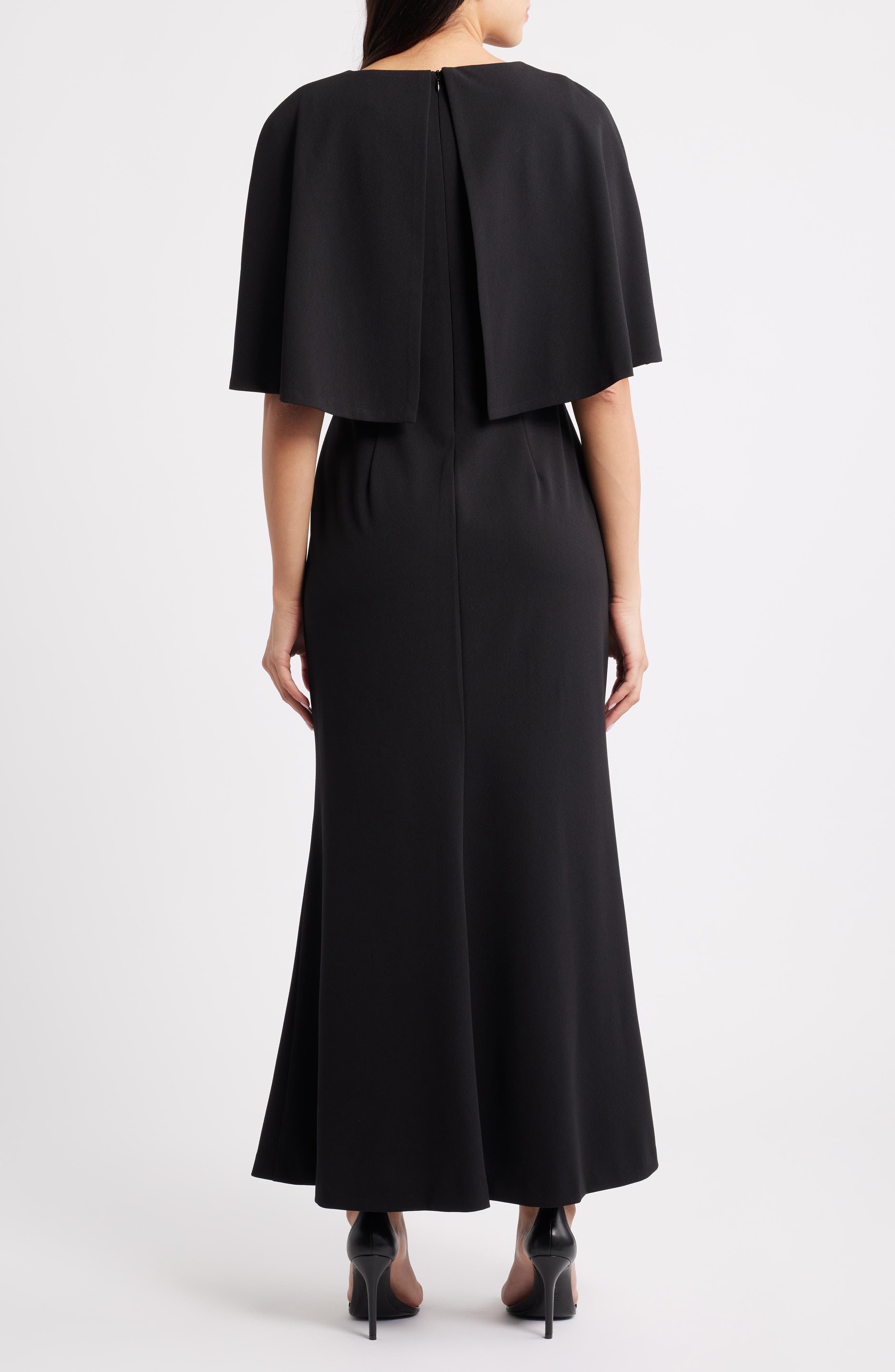Cape Sleeve Gown - image 2