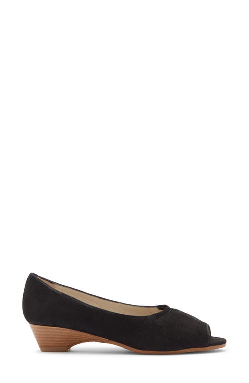 Amalfi By Rangoni Damien Peep Toe Pump In Black