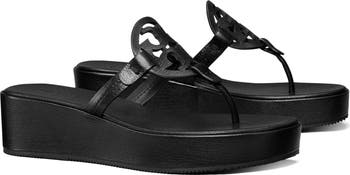 Miller Platform Wedge Thong Sandal