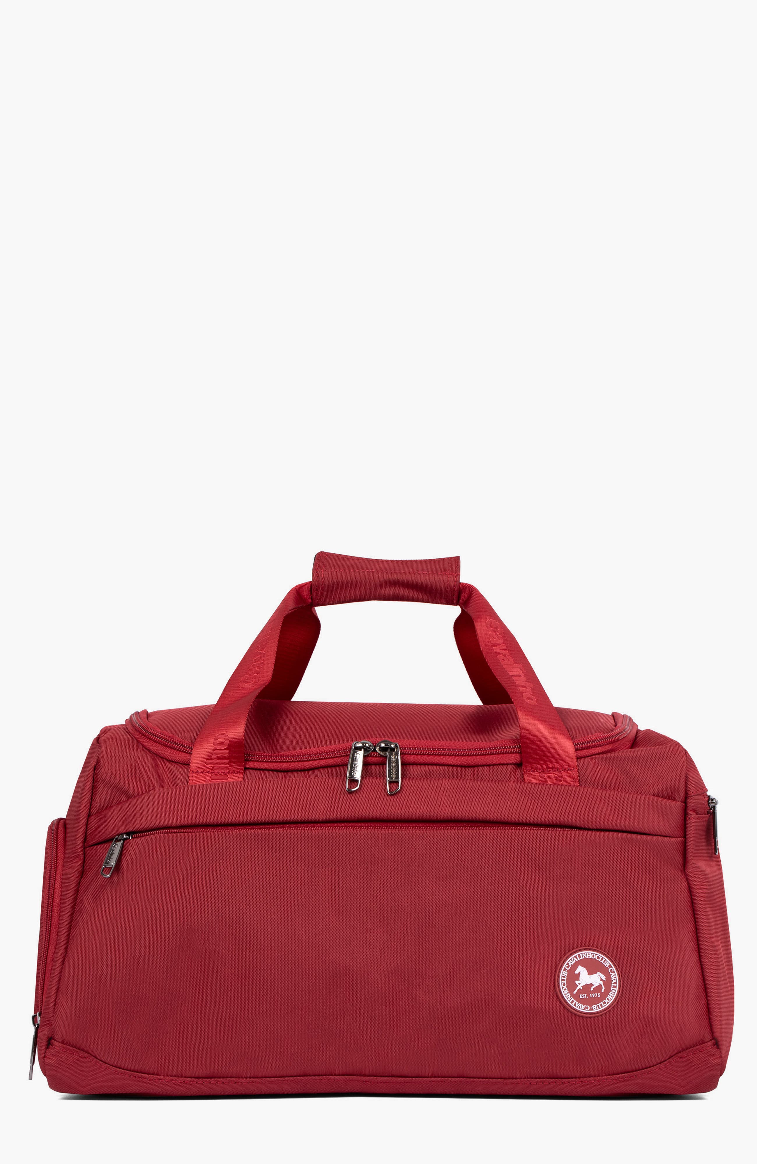 Club Duffle Bag D-Shaped Opening, Main, color, Red