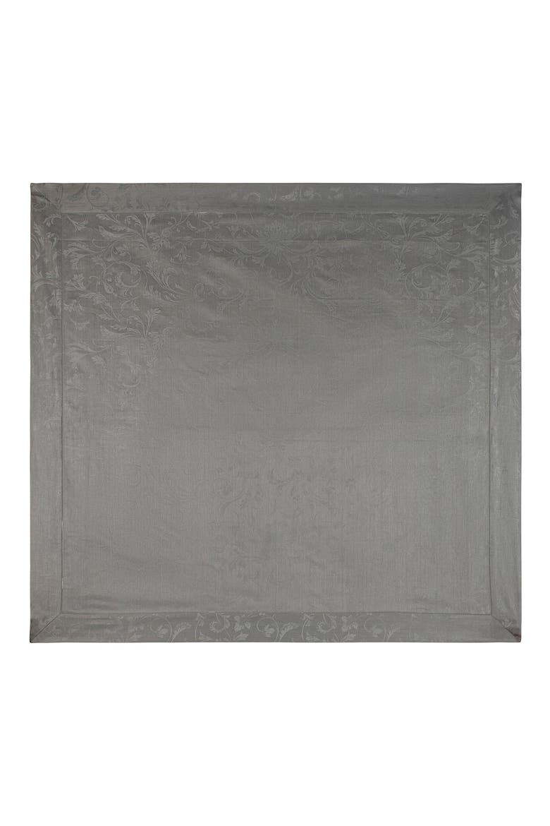 Linen 68" x 100" Renaissance Tablecloth, Main, color, SHADES OF GREY
