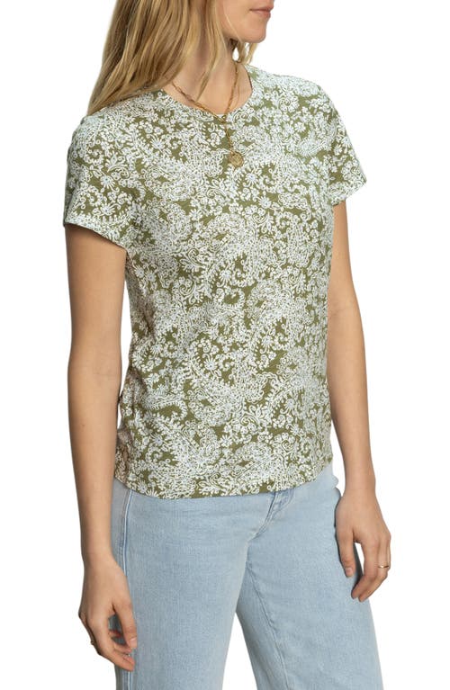 Sanctuary The Perfect Geo Print Cotton Blend Knit Top In Adorned