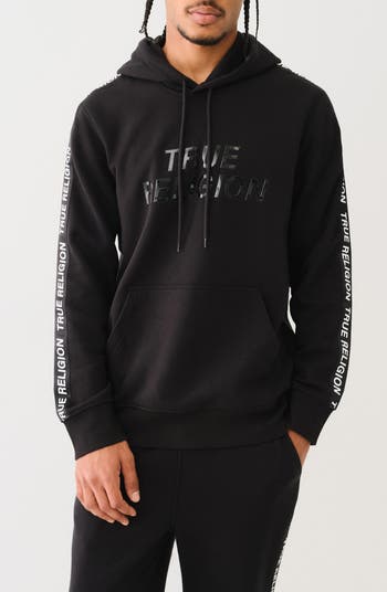 TRUE RELIGION TAPING PULL HOODIEパーカーSサイズ TRUE RELIGION TAPING PULLOVER HOODIE | True Religion